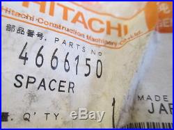 John Deere Hitachi Spacer 4666150 (lot Of 4) Oem Brand New Backhoe Excavator