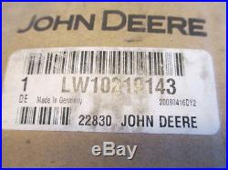 John Deere Multi-functional Controller Lw10219143 Oem New Excavator Backhoe