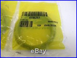 John Deere Ring Seal 4196261 (lot Of 5 Pcs) Oem New Heavy Equipment Excavator