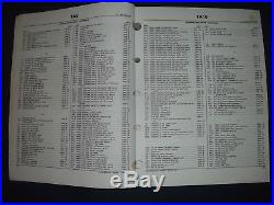 John Deere 120 Excavator Parts Manual Book Catalog Pc-2592 Oem