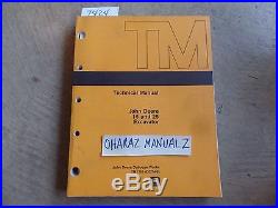 John Deere 15 & 25 Excavator Technical Manual TM-1385