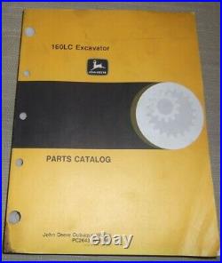 John Deere 160lc Excavator Parts Manual Book Catalog Pc-2643