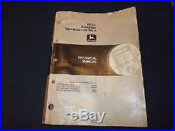 John Deere 160lc Excavator Technical Service Shop Op Test Manual Book Tm1661
