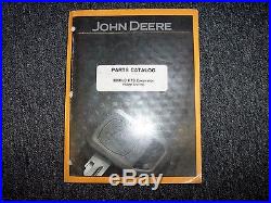 John Deere 225CLC RTS 225 CLC Excavator Parts Catalog Manual PC9301