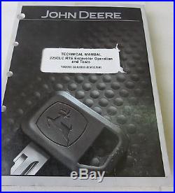 John Deere 225CLC RTS 225 CLC Excavator Technical Service Repair Manual TM2096