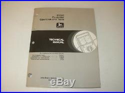 John Deere 230LC Excavator Operation & Tests Manual, TM1665