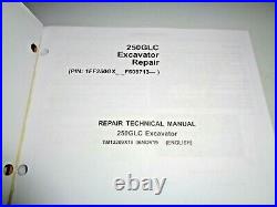 John Deere 250GLC Excavator Technical Service Repair Manual ORIGINAL! JD 11/19