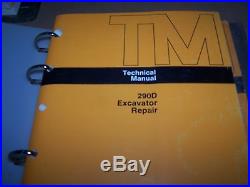 John Deere 290d Excavator Operation, Test & Repair Technical Manual