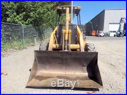 John Deere 310SE Backhoe 4X4 Wheel Loader Tractor E-Stick Q/C Bucket Excavator