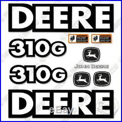 John Deere 310 G Backhoe Loader Equipment Decals (310 G)