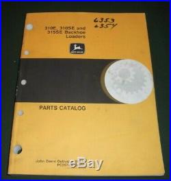 John Deere 310e 310se 315se Backhoe Loader Parts Manual Book Catalog Pc2574