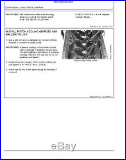 John Deere 330LCR Excavator Service Manuals, JD-330 LCR Workshop Manuals DVD