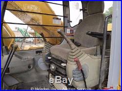 John Deere 330LC Hydraulic Excavator Cab Cold A/C Heat 48 Bucket bidadoo