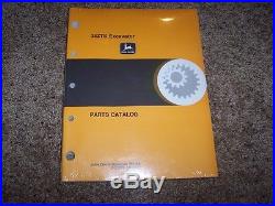 John Deere 35ZTS 35 ZTS Excavator Parts Catalog Manual Book PC2785