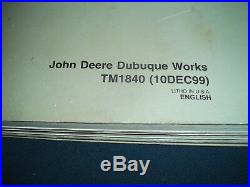 John Deere 35zts Excavator Technical Service Shop Operation & Test Manual Tm1840