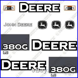 John Deere 380 G LC Decal Kit Excavator Equipment Decals 380GLC