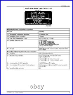 John Deere 470glc Excavator Parts Catalog Manual