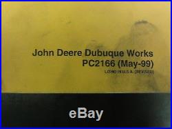 John Deere 490D Excavator and 493D Feller-Buncher Parts Catalog Manual PC2166
