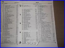 John Deere 490e Excavator Parts Manual Book Catalog Pc2325