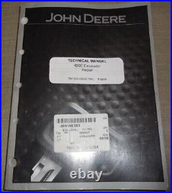 John Deere 490e Excavator Technical Service Shop Repair Manual Book Tm1505