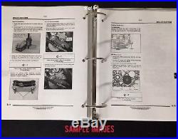 John Deere 50ZTS Excavator Operation Test Tech Shop Repair Manual TM1817 BOOK