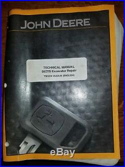 John Deere 50ZTS Excavator REPAIR Technical Service Manual TM1818