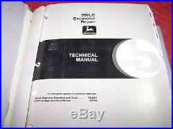 John Deere 550lc Excavator Operation, Test & Repair Technical Manual