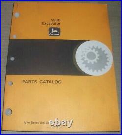 John Deere 590d Excavator Parts Manual Book Catalog Pc2271