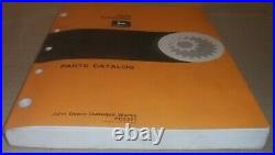 John Deere 590d Excavator Parts Manual Book Catalog Pc2271