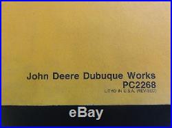 John Deere 595D Excavator Parts Catalog PC2268