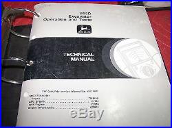 John Deere 595d Excavator Operation, Test & Repair Technical Manual