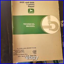 John Deere 6405 & 6605 Tractor Shop Service Repair Technical Manual TM4578