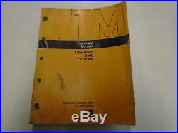 John Deere 690B Excavator Service Repair Shop Manual Factory OEM Book Used