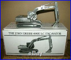 John Deere 690E LC Excavator 1/43 Spec Cast PEWTER Toy JDM061 jd construction