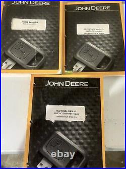 John Deere 690E LC Excavator Tech/ Operators/Parts OEM Manuals Get All 3
