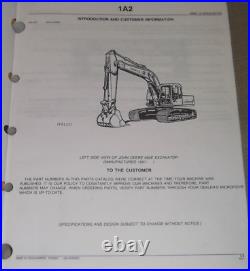 John Deere 690e LC Excavator Parts Manual Book Catalog Pc2331