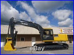 John Deere 690e LC Hydraulic Excavator Trackhoe With Thumb Auxiliary Hydraulics