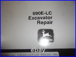 John Deere 690e-lc Excavator Technical Service Shop Repair Manual Tm1509 Oem