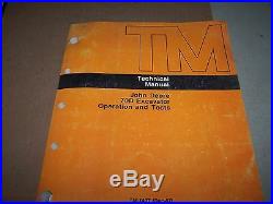 John Deere 70d Excavator Operation & Test Technical Manual