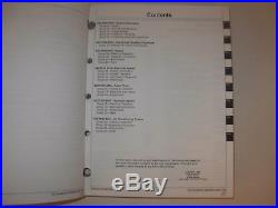 John Deere 750 Excavator Repair & Operation/Tests Manuals, 2 vol set TM1809 1810