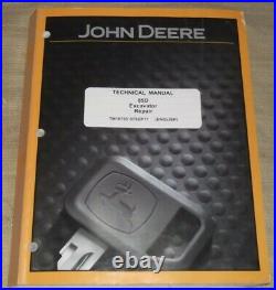 John Deere 85d Excavator Technical Service Shop Repair Manual Book Tm10755