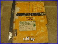 John Deere 890 Excavator Technical Service Manual TM1163 JD890