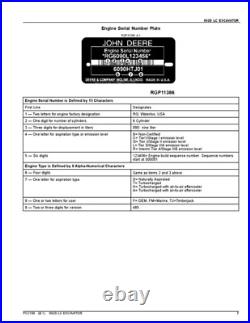 John Deere 892dlc Excavator Parts Catalog Manual