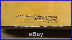 John Deere 992D-LC Excavator Parts Catalog Manual Book PC2280