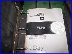 John Deere 992d-lc Excavator Operation, Test & Repair Technical Manual (2 Books)