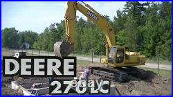 John Deere Excavator 270lc 270 LC Decal Set