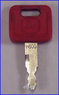 John Deere # H800 Excavator & Heavy Equipment Key Factory OEM Original