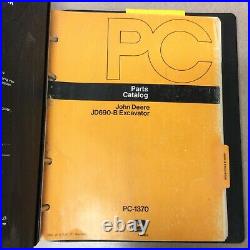 John Deere JD 690B EXCAVATOR PARTS MANUAL CATALOG BOOK LIST BINDER GUIDE PC 2167