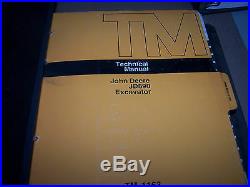 John Deere Jd890 Excavator Technical Manual