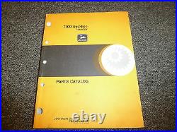 John Deere Model 710D Backhoe Loader Parts Catalog Manual Book PC2368
